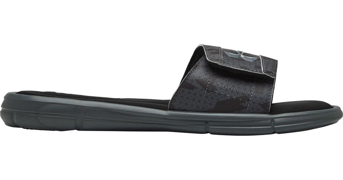 under armour men's ignite bustle v slide sandal