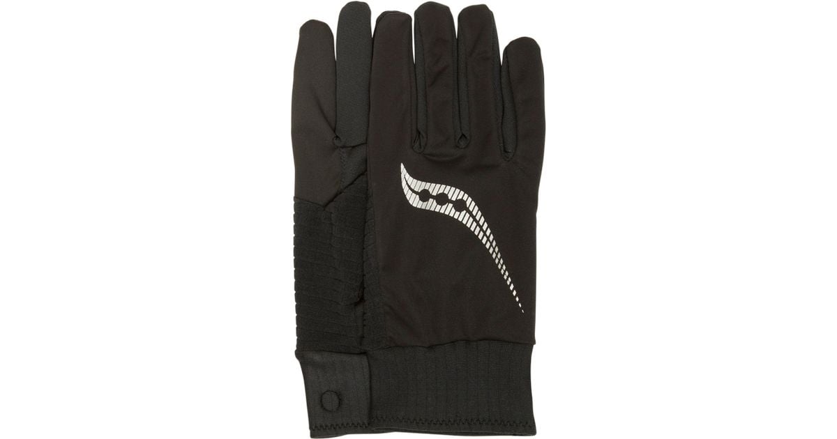 saucony running gloves