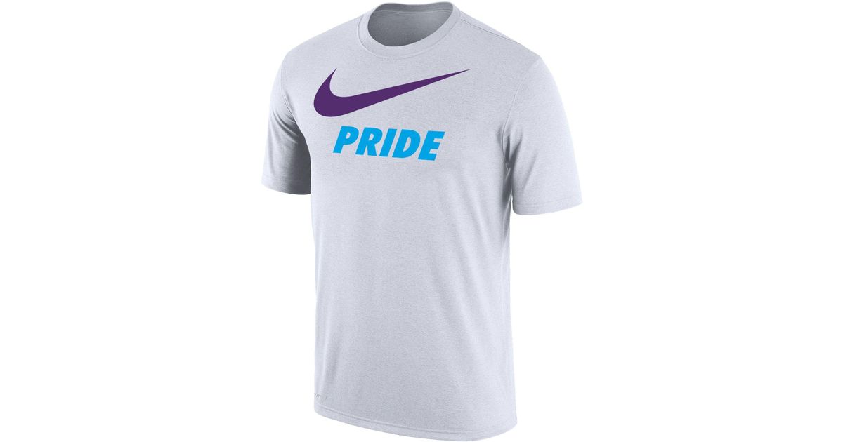 vivid purple nike shirt