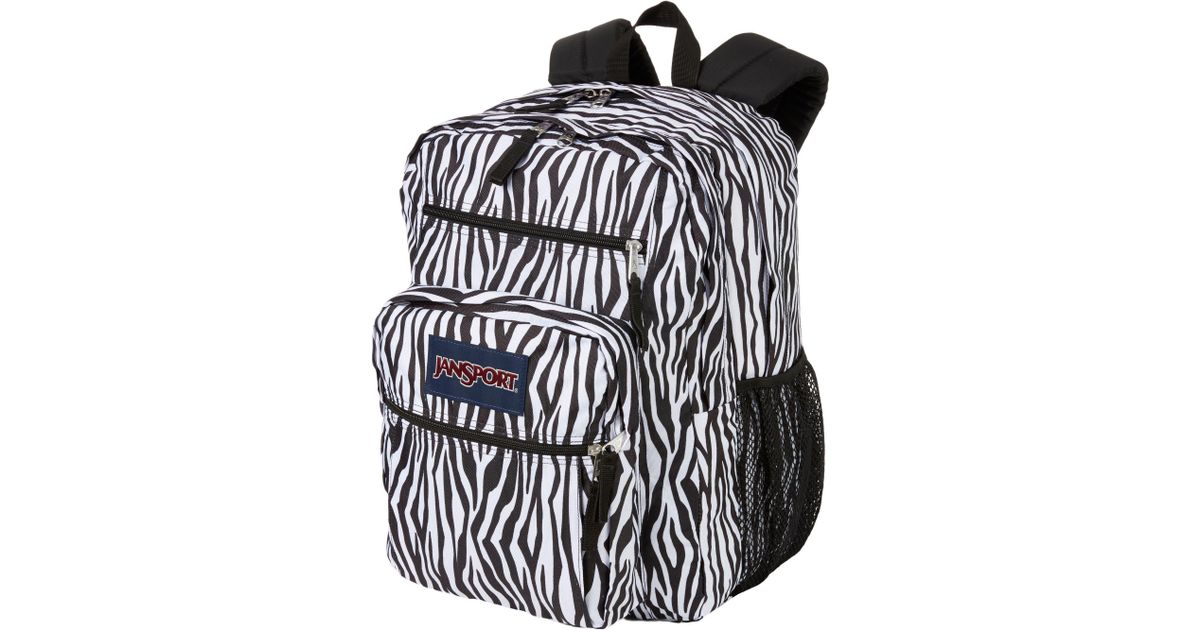jansport zebra backpack