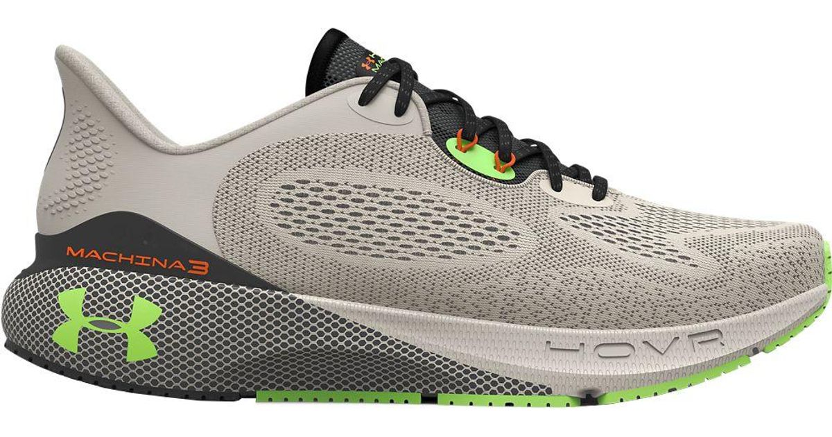 Under Armour Hovr Machina 3 Running Shoes in Grey/Lime (Gray) for Men