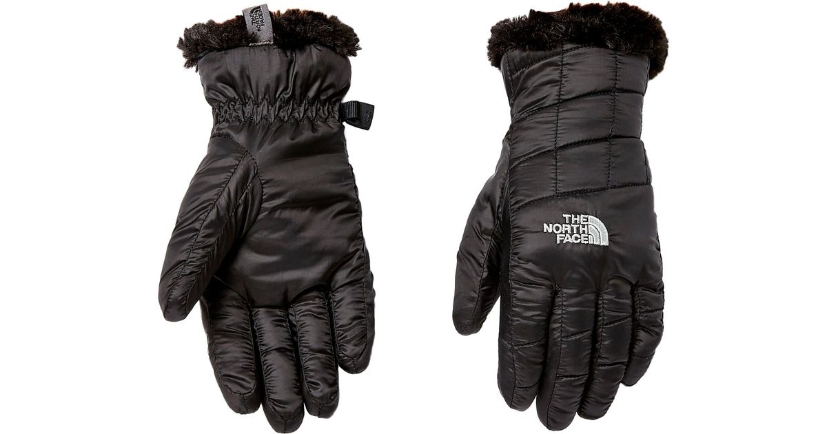 north face mossbud gloves