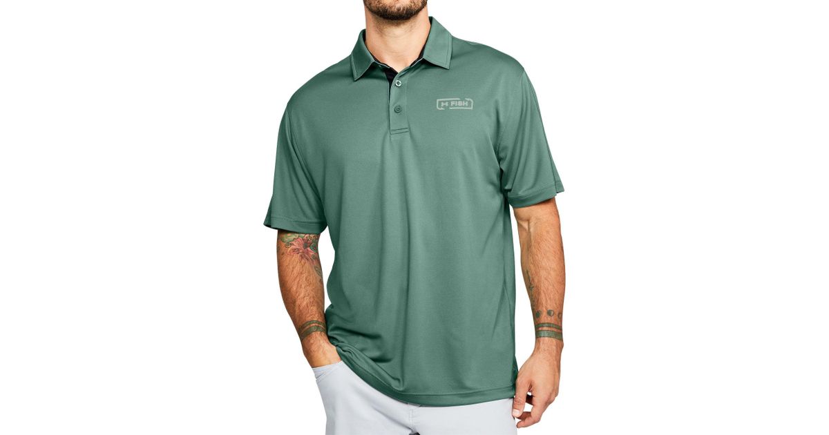 under armour fish polo