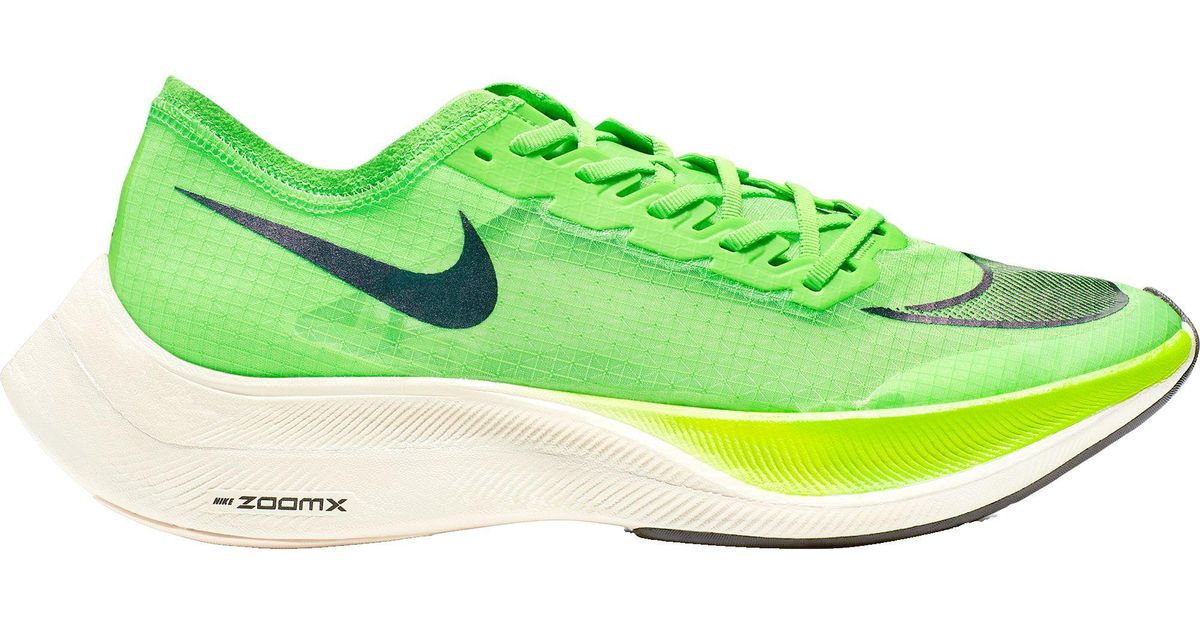 Nike Zoomx Vaporfly Next% 'volt' Shoes - Size 4.5 in Green/Black (Green) for Men - Save 67% - Lyst