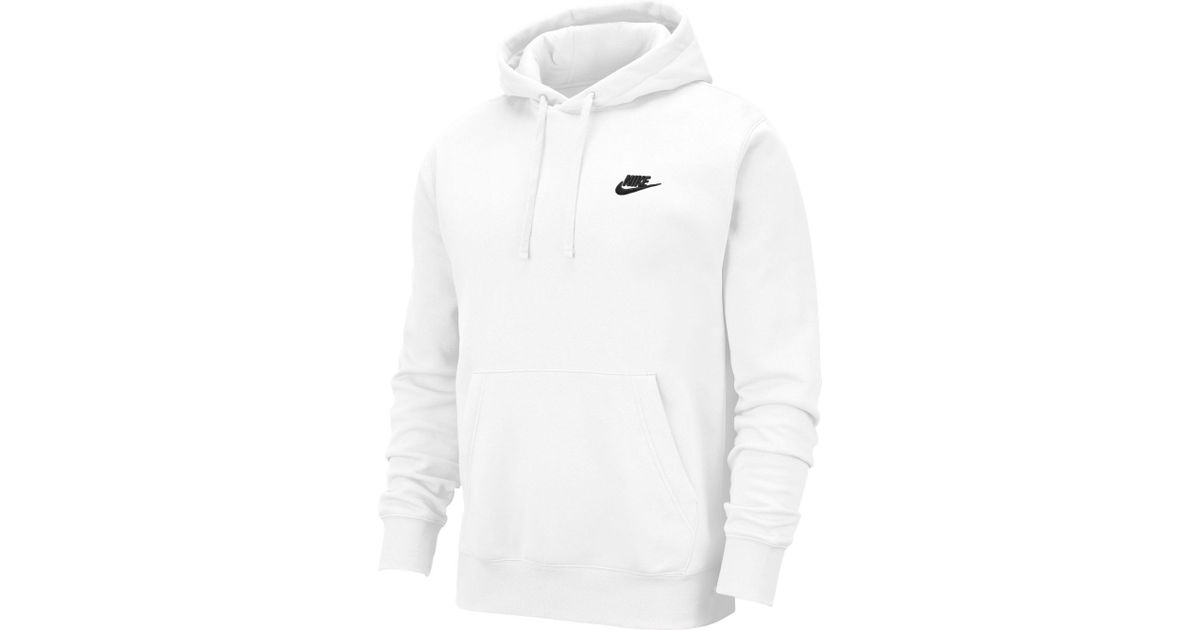 Nike hoodies black and white Clearance