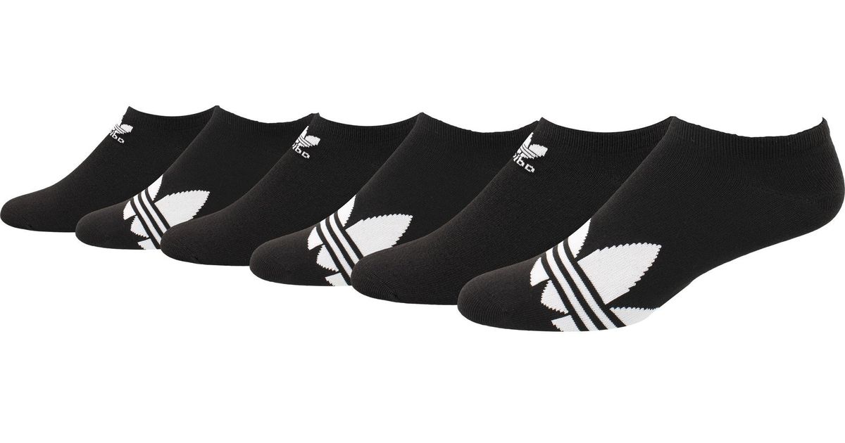 adidas trefoil no show socks