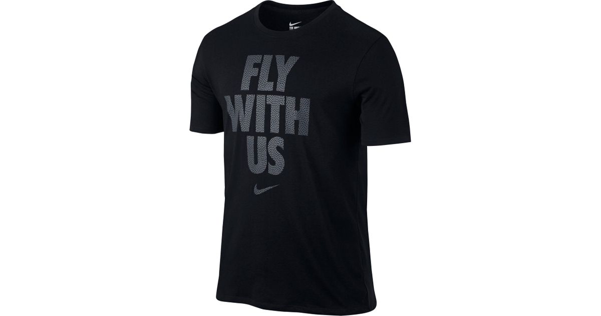 fly with us nike shirt