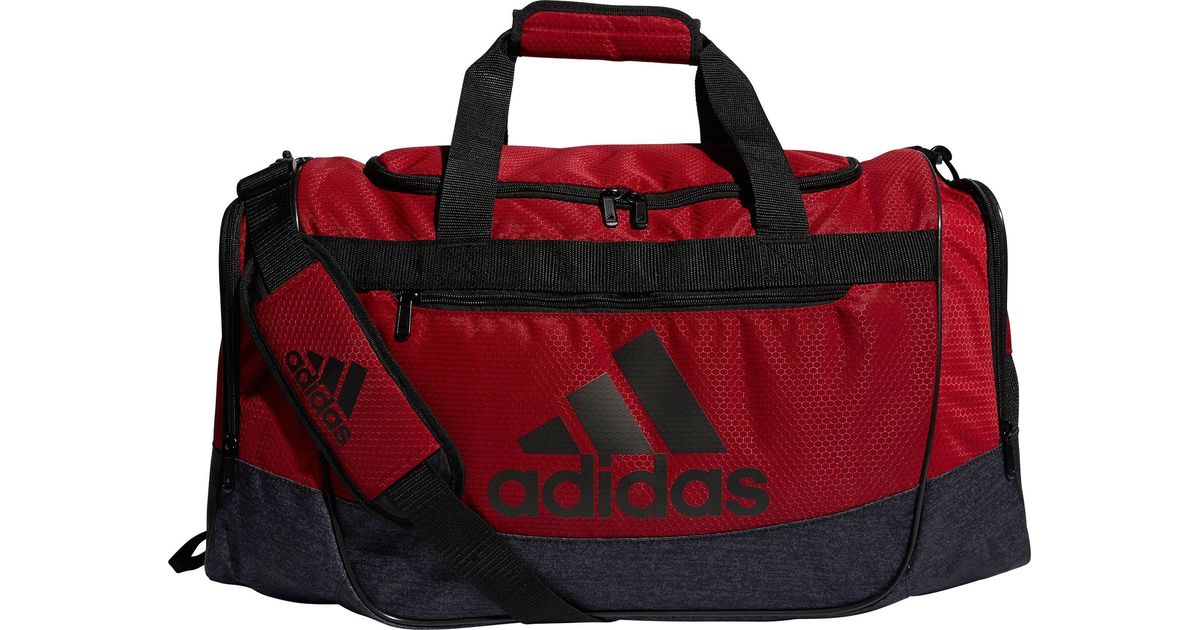 red adidas duffle bag