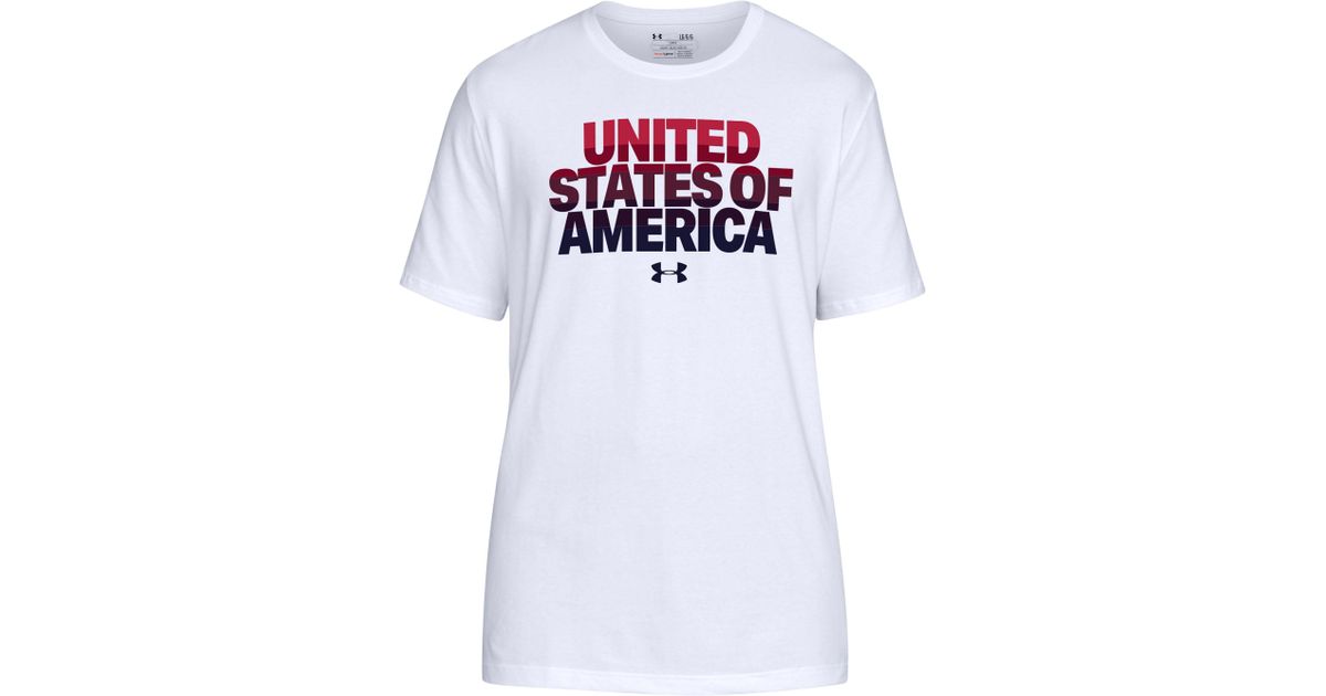 under armour united states of america shirt
