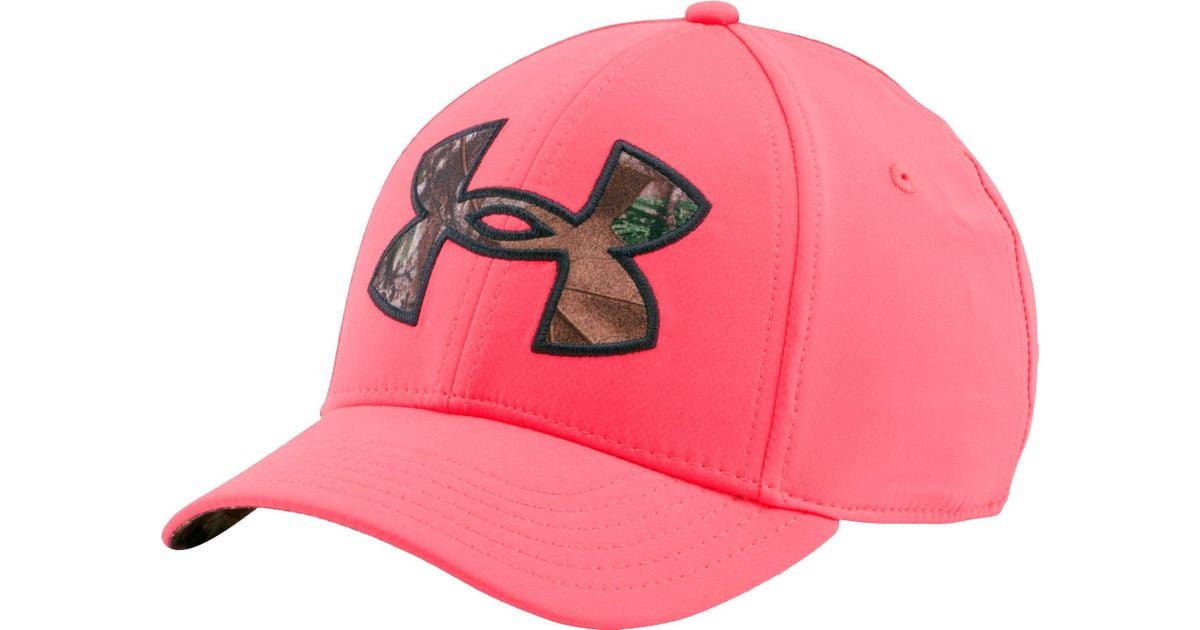 NWT Under Armour Camo Pink Cap for Ladies Style # 1238981-947 MSRP $24.99
