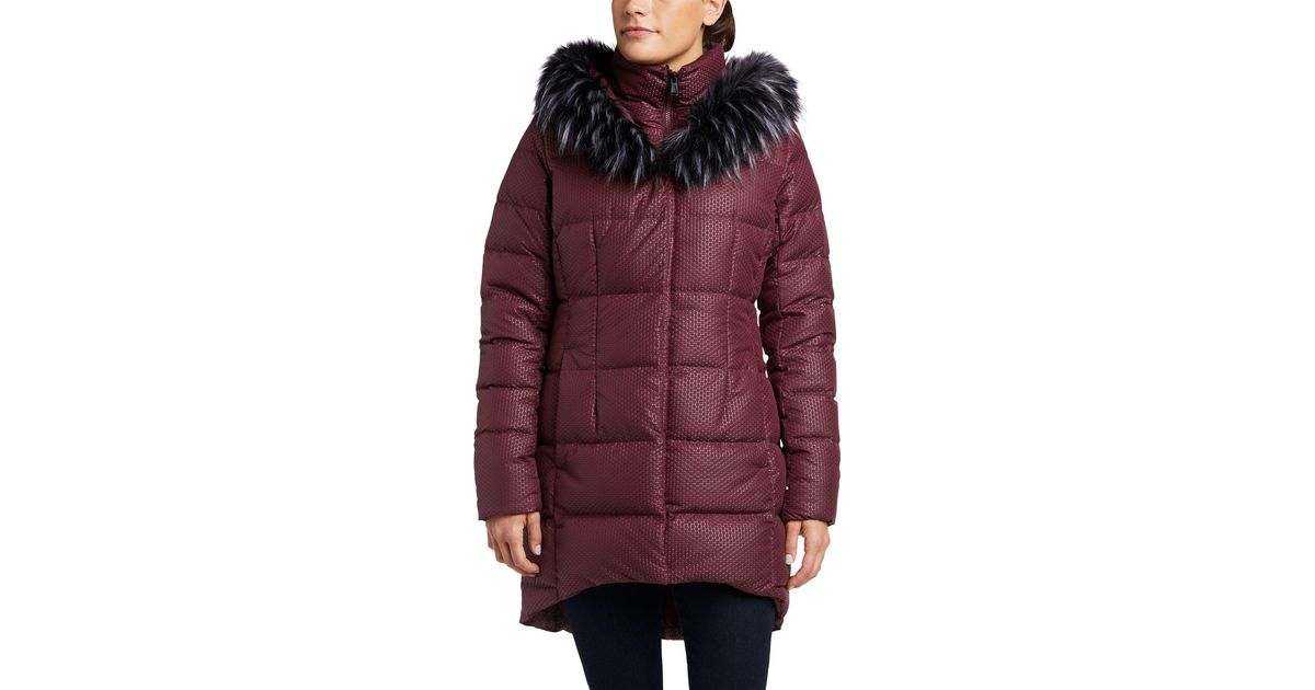 north face fur parkina