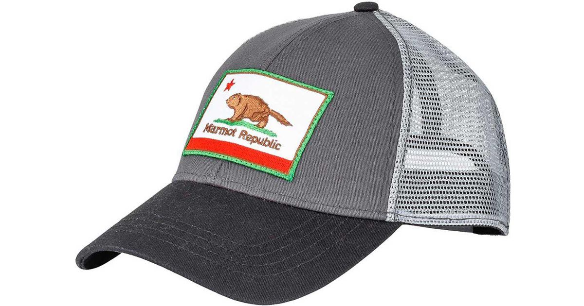 marmot republic trucker hat