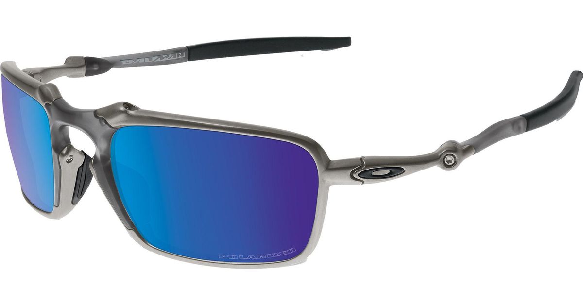 oakley badman blue
