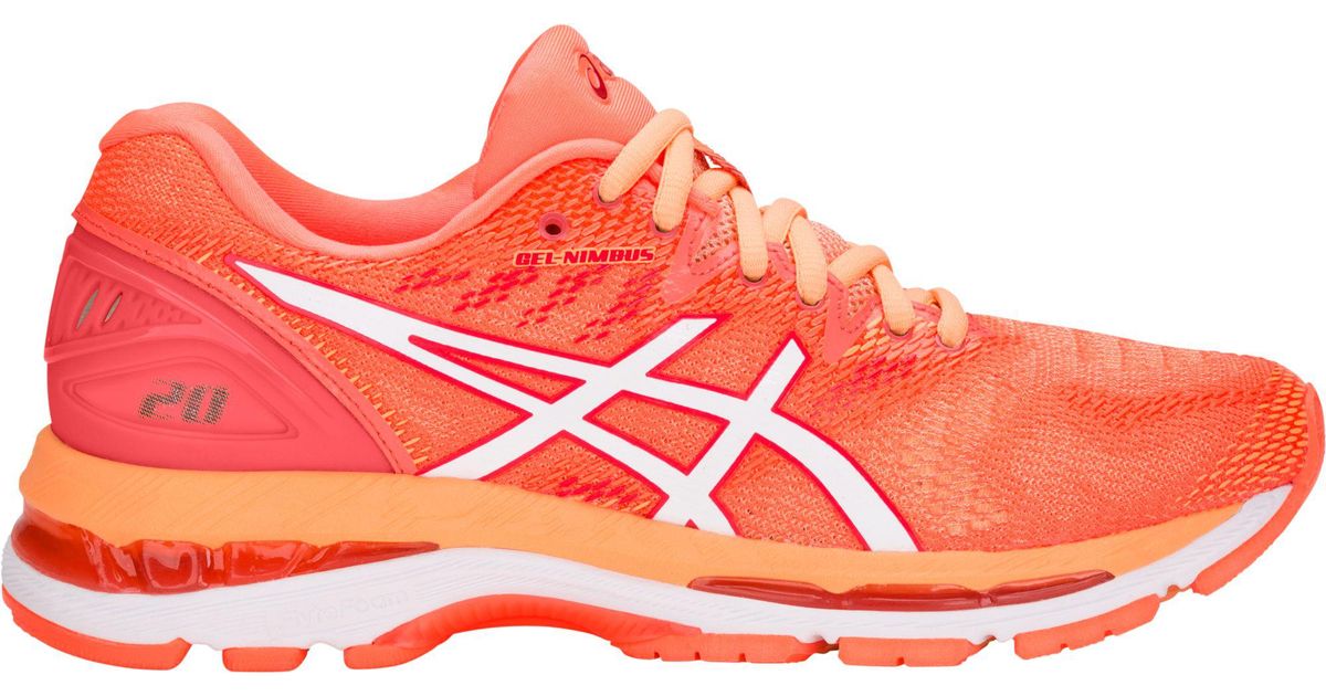 asics nimbus orange