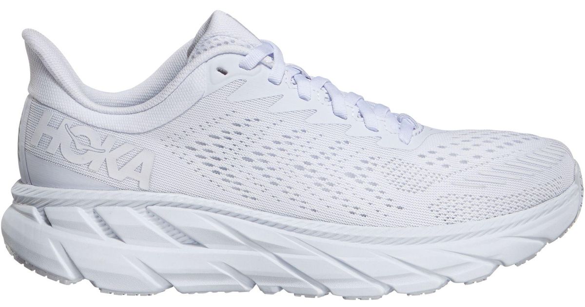 all white hokas
