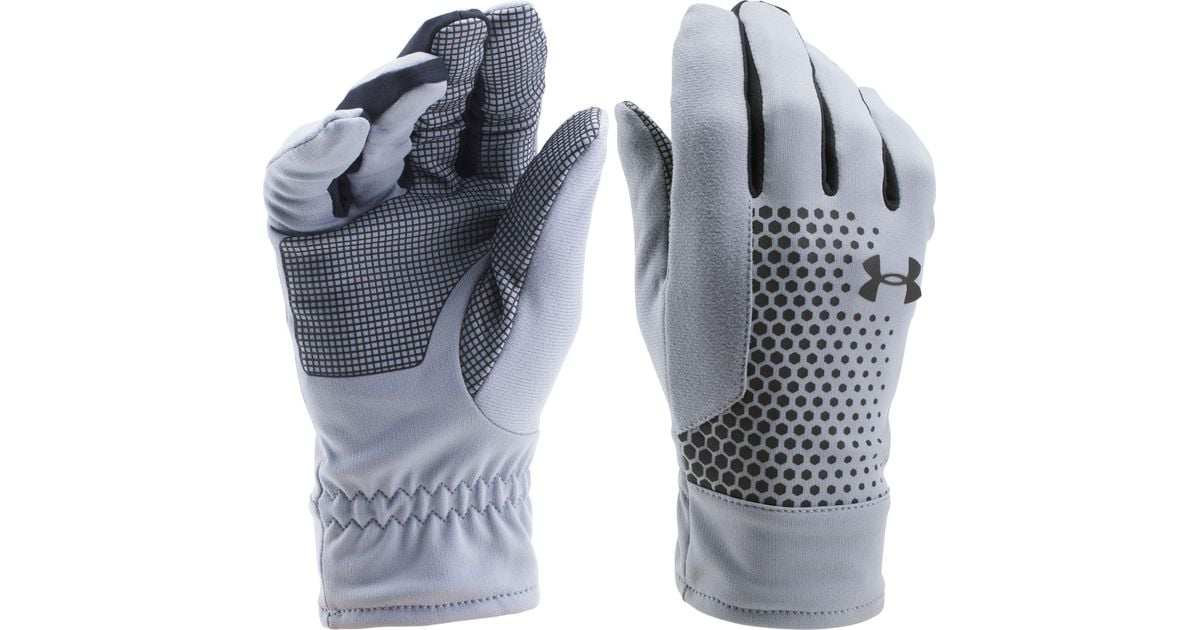 under armour running gloves