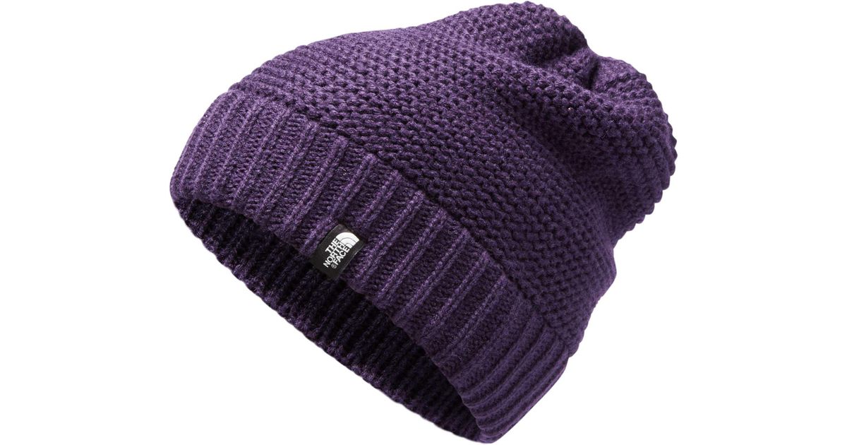 the north face purrl stitch beanie
