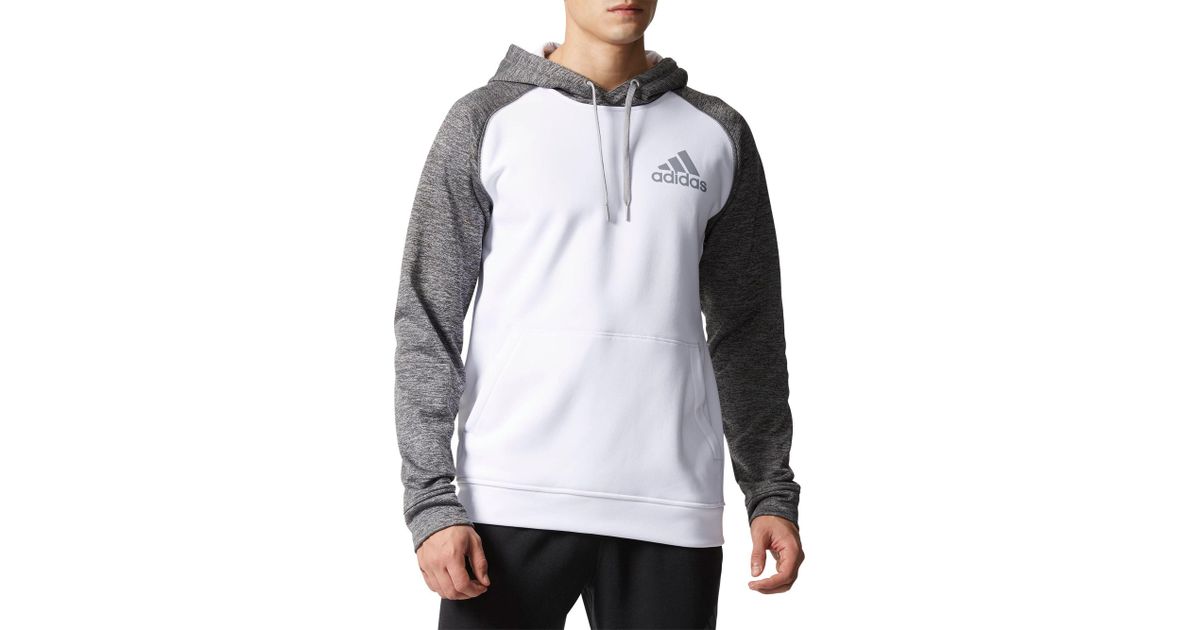 adidas men's team issue raglan hoodie