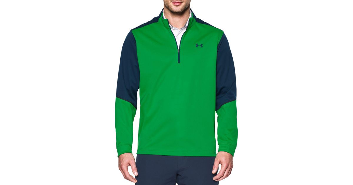 green under armour pullover