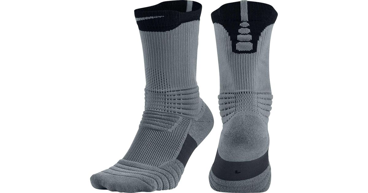 nike elite versatility crew basketball socks