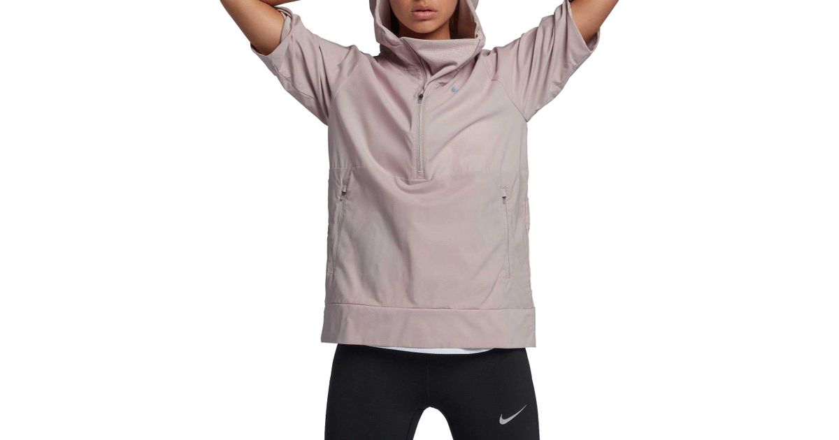 nike short sleeve jacket
