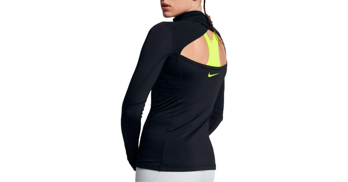 nike open back sweatshirt