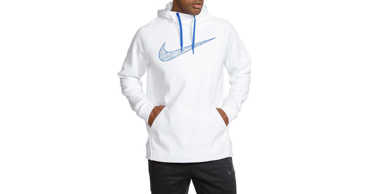 nike men's therma graphic hoodie