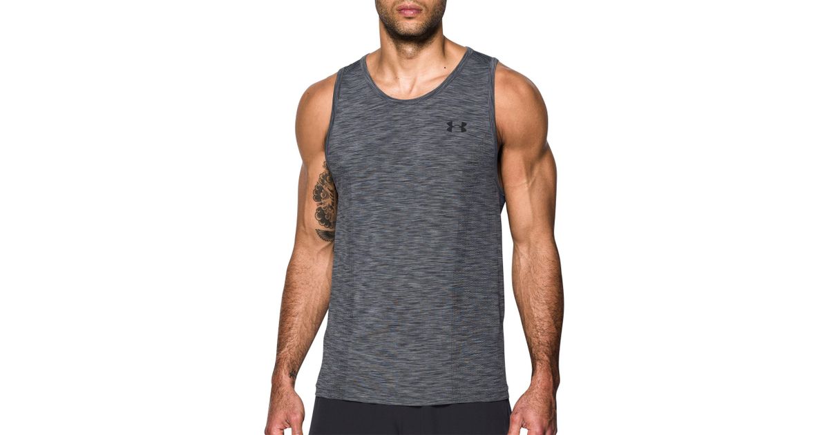 under armour men's threadborne seamless tank top
