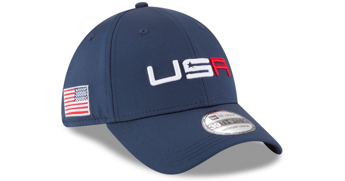 KTZ Synthetic Usa Saturday 39thirty Golf Hat in Blue for Men Lyst