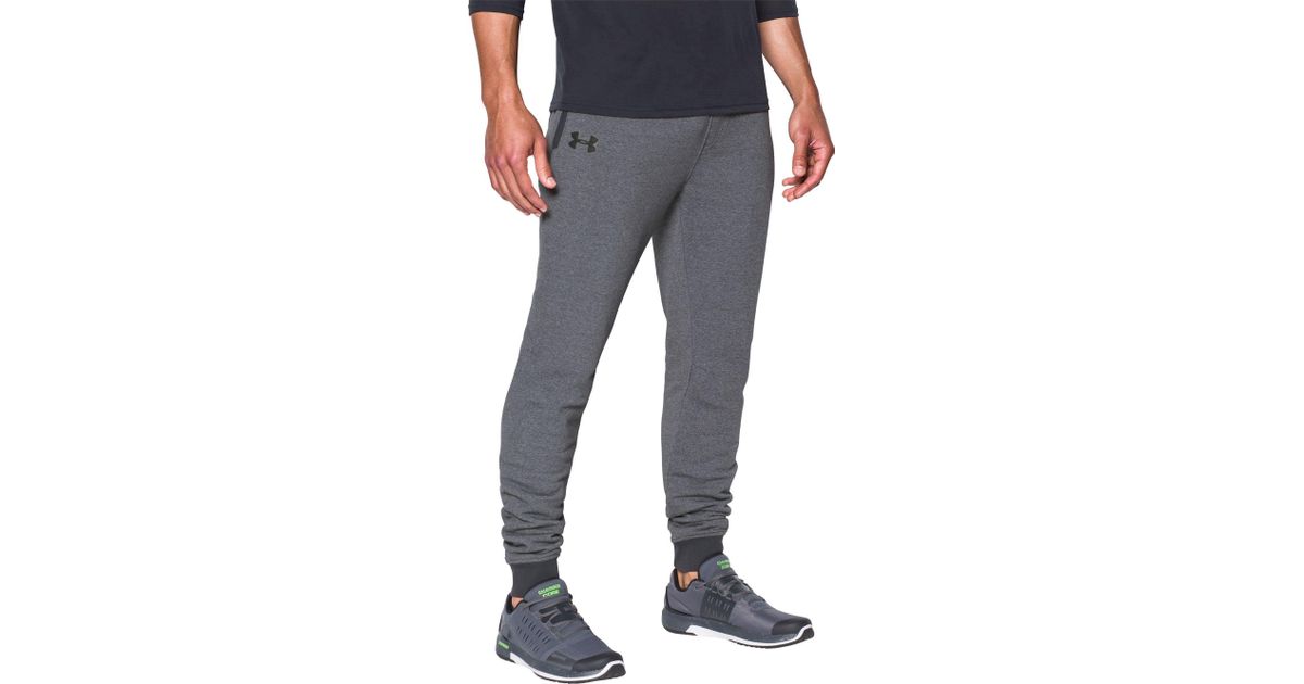 fleece stacked joggers
