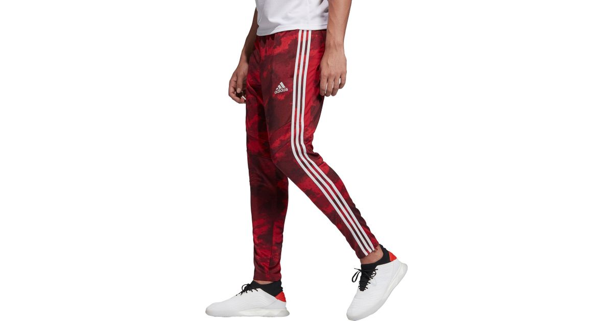 red tiro pants