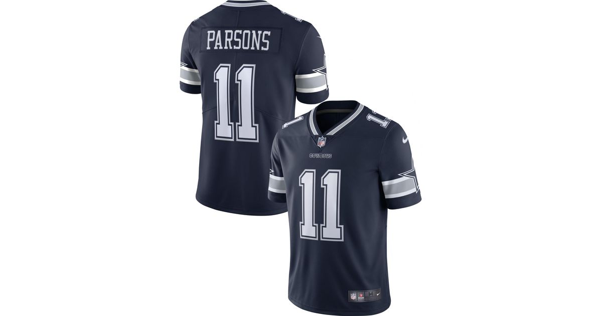 Nike Satin Dallas Cowboys Micah Parsons 11 Navy Limited Jersey In Blue nfl-ok-s-new-jersey-number-rules-dallas-cowboys-impact-fannation