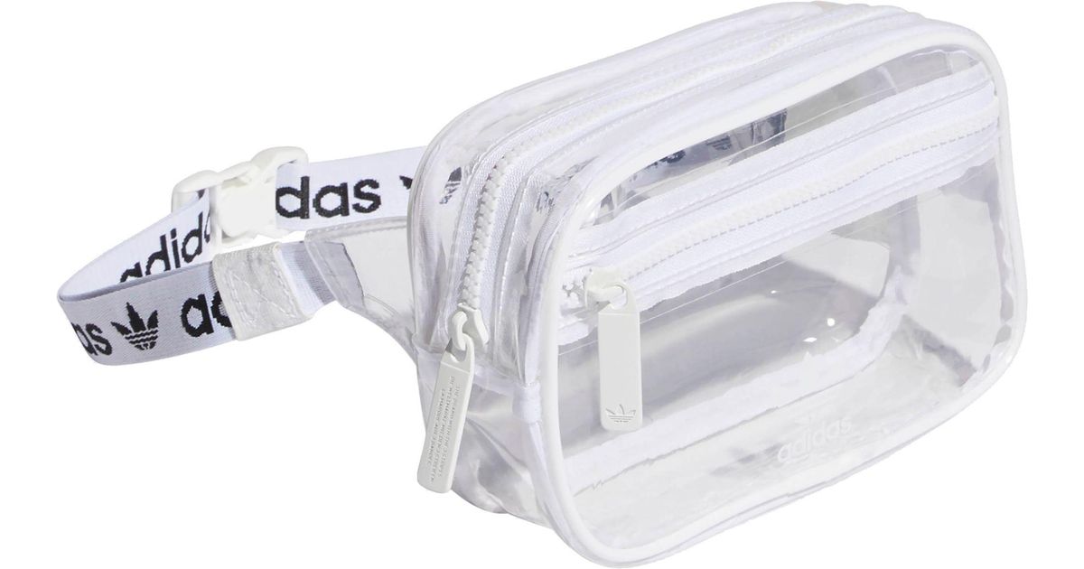 clear fanny pack adidas