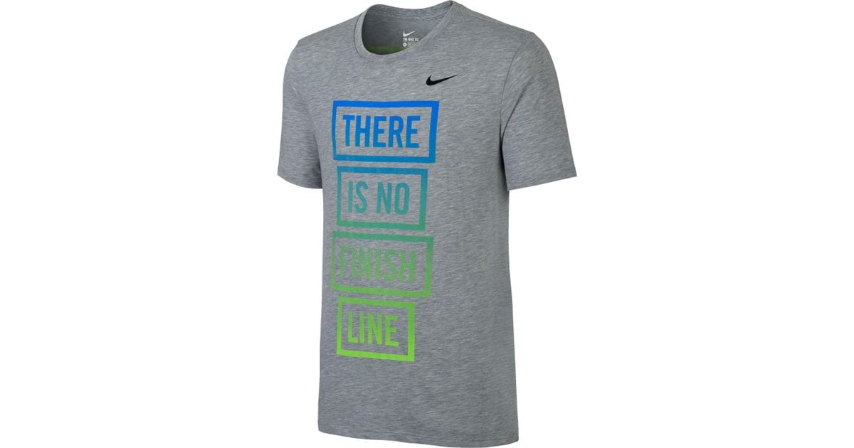 there is no finish line nike shirt