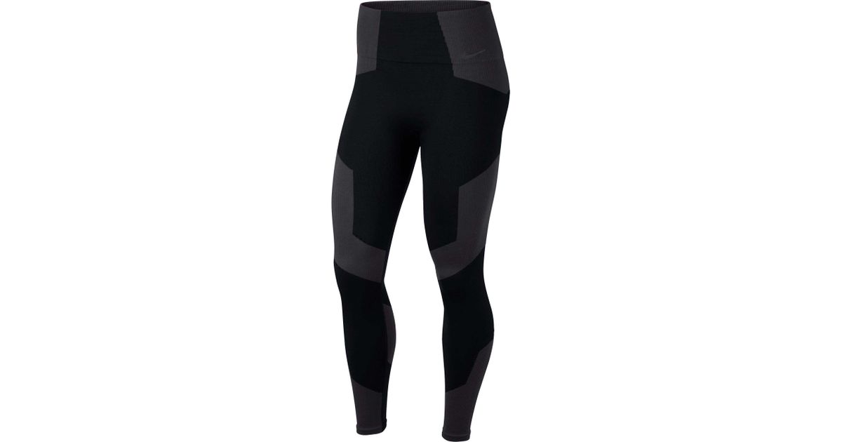 nike women's seamless veneer tight