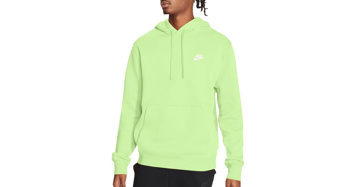 nike tech fleece lime green pants