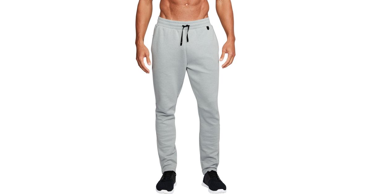 gray under armour sweatpants