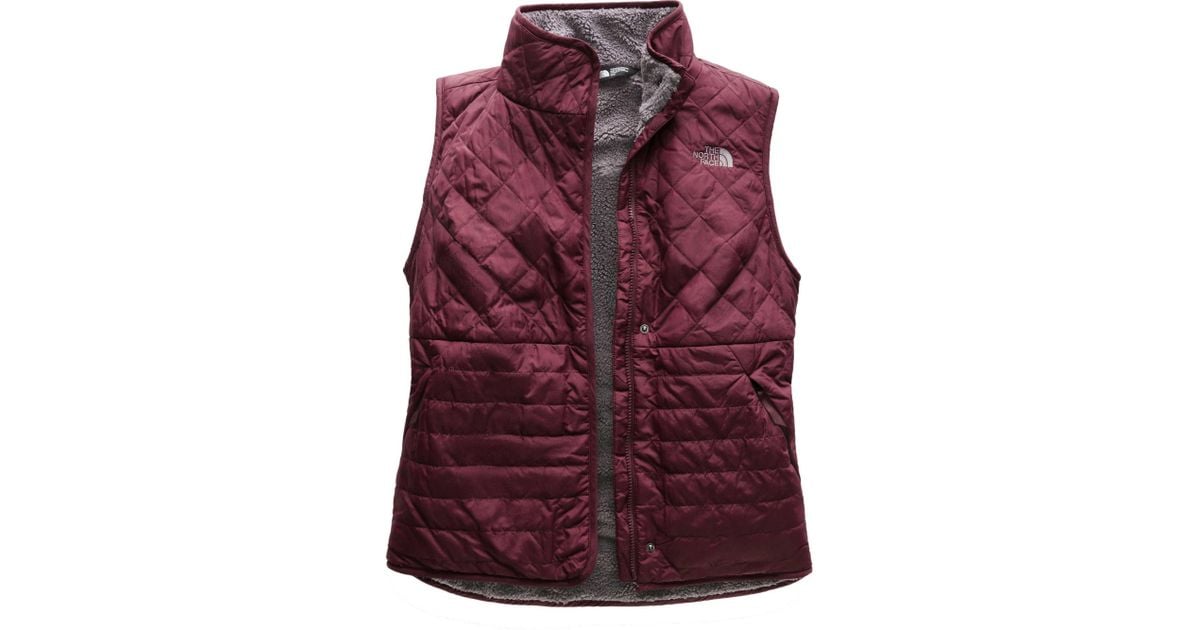 north face women's rosie sherpa vest