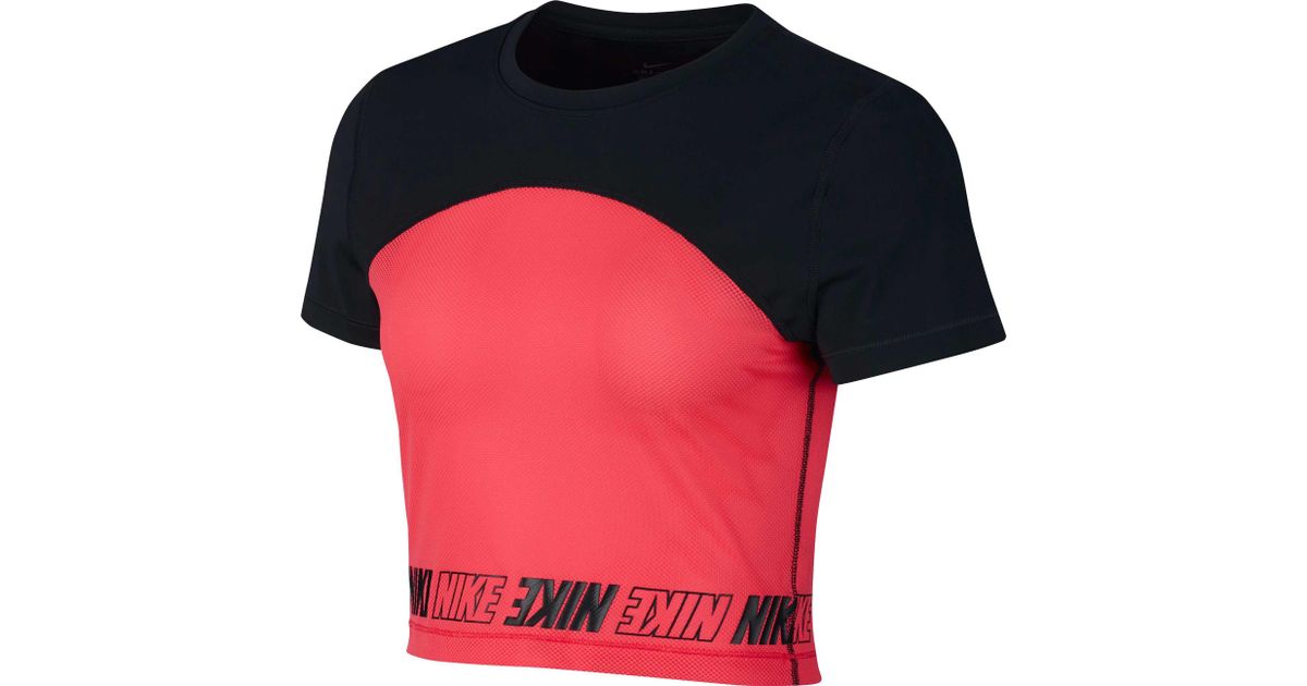nike women's pro sport distort training top