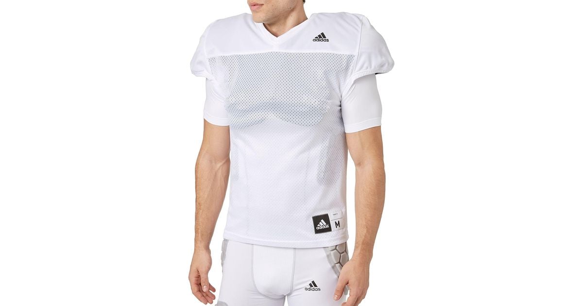 adidas Synthetic Adult Football Practice Jersey in White Lyst