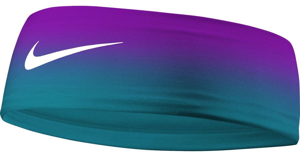 purple nike headband