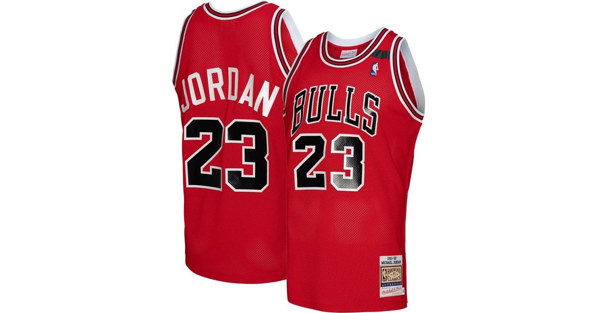 Mitchell & Ness 1991 Chicago Bulls Michael Jordan 23 Hardwood Classics