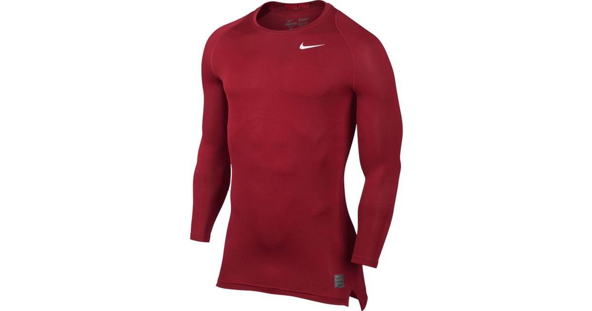 nike long sleeve compression shirt