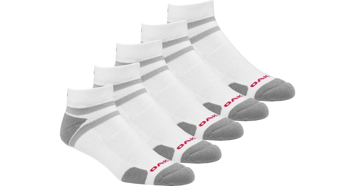 Golf Socks - 5 Pack in White for Men - Lyst