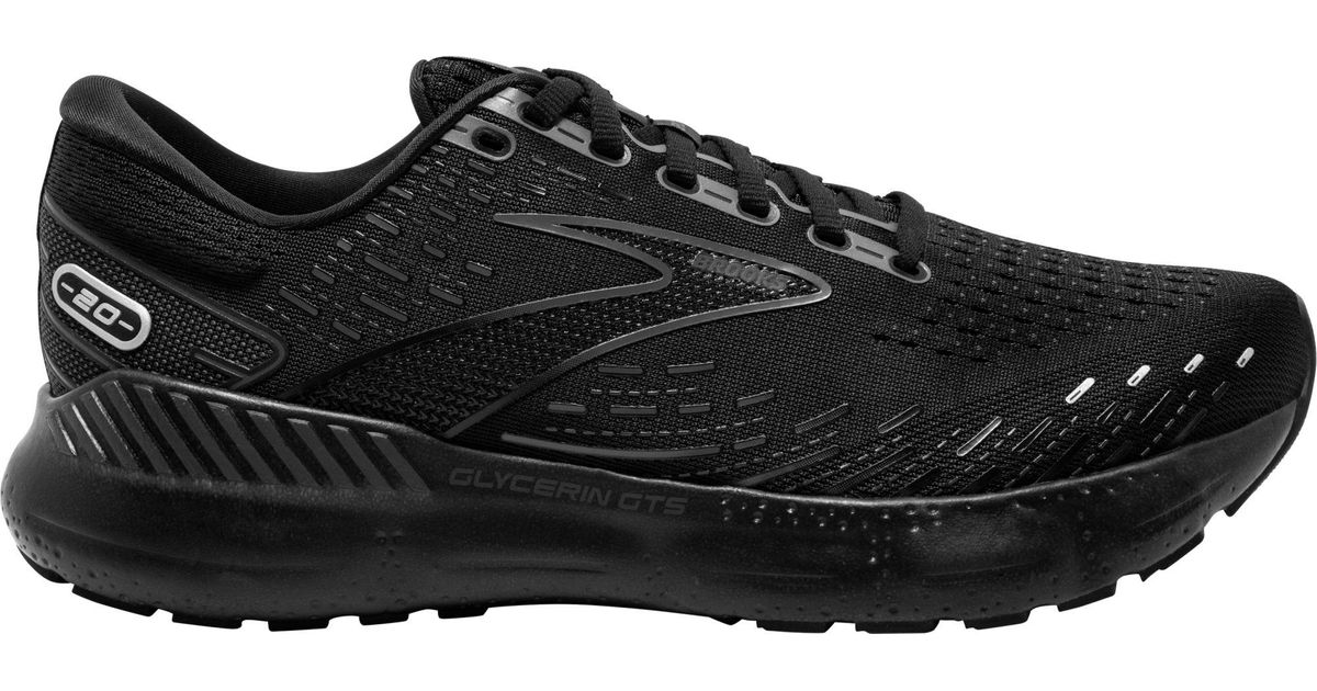 Brooks Glycerin 20 Gts Running Shoes in Black for Men Lyst