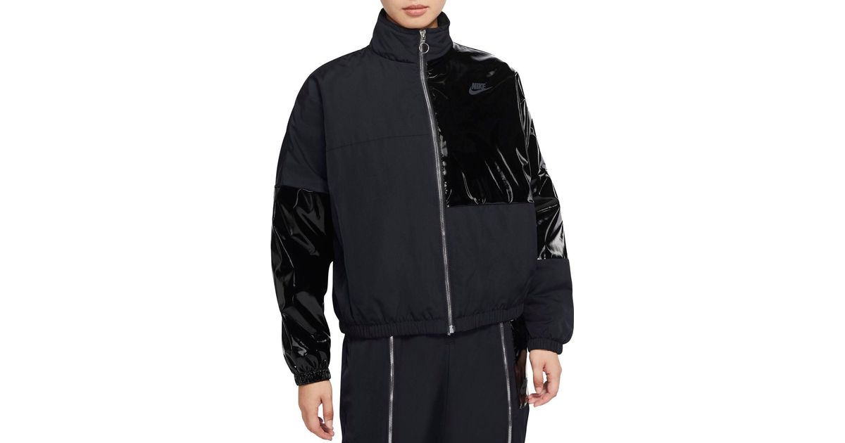 Nike Sportswear Icon Clash Synthetic-fill Jacket in Black - Lyst