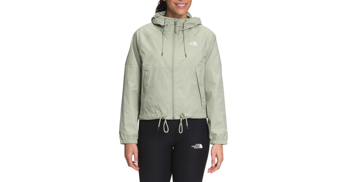 The North Face Antora Hooded Rain Jacket in Green Lyst