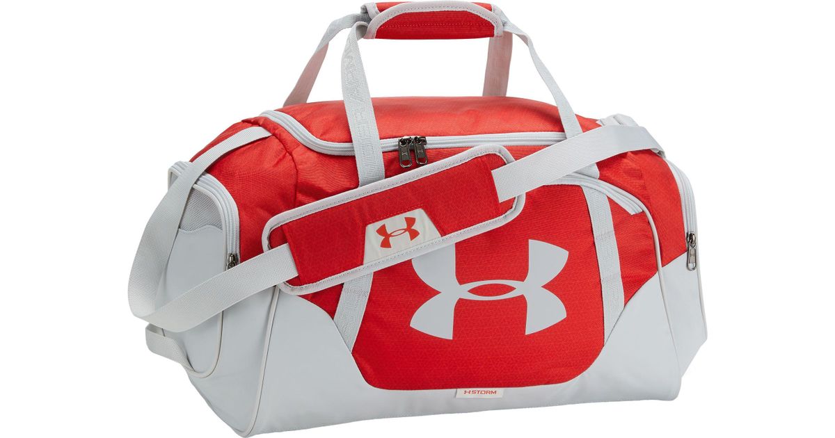red under armour duffle bag