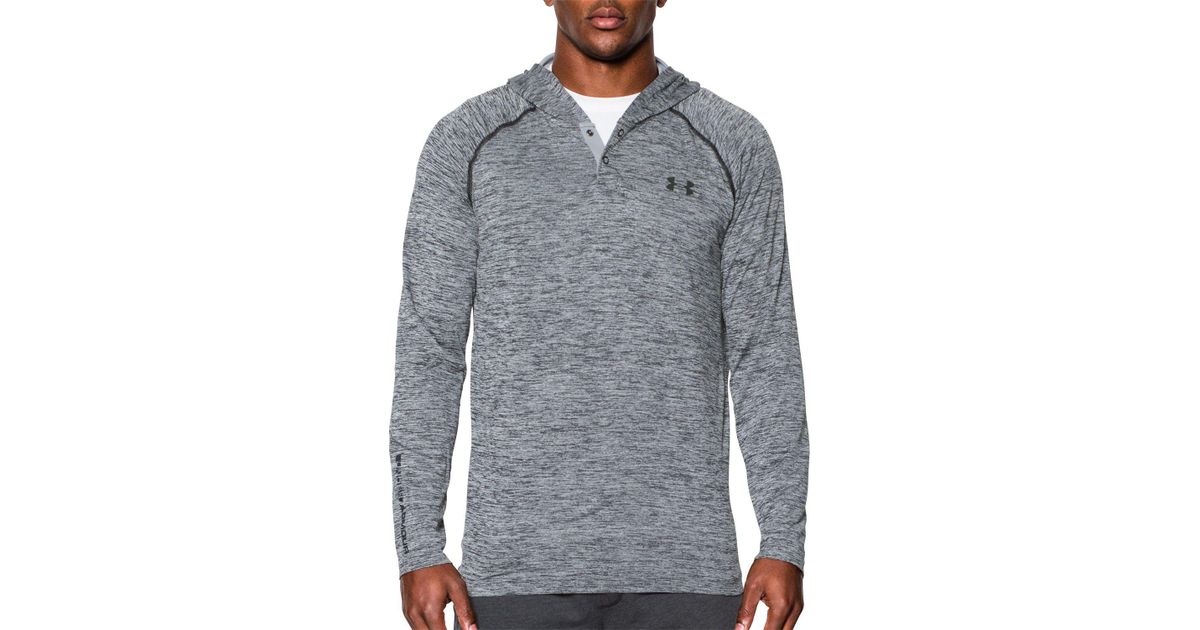 under armour henley hoodie