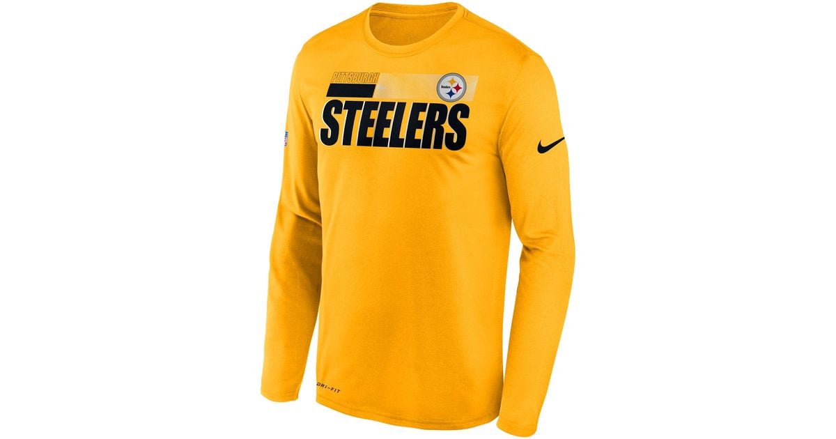 yellow steelers t shirt